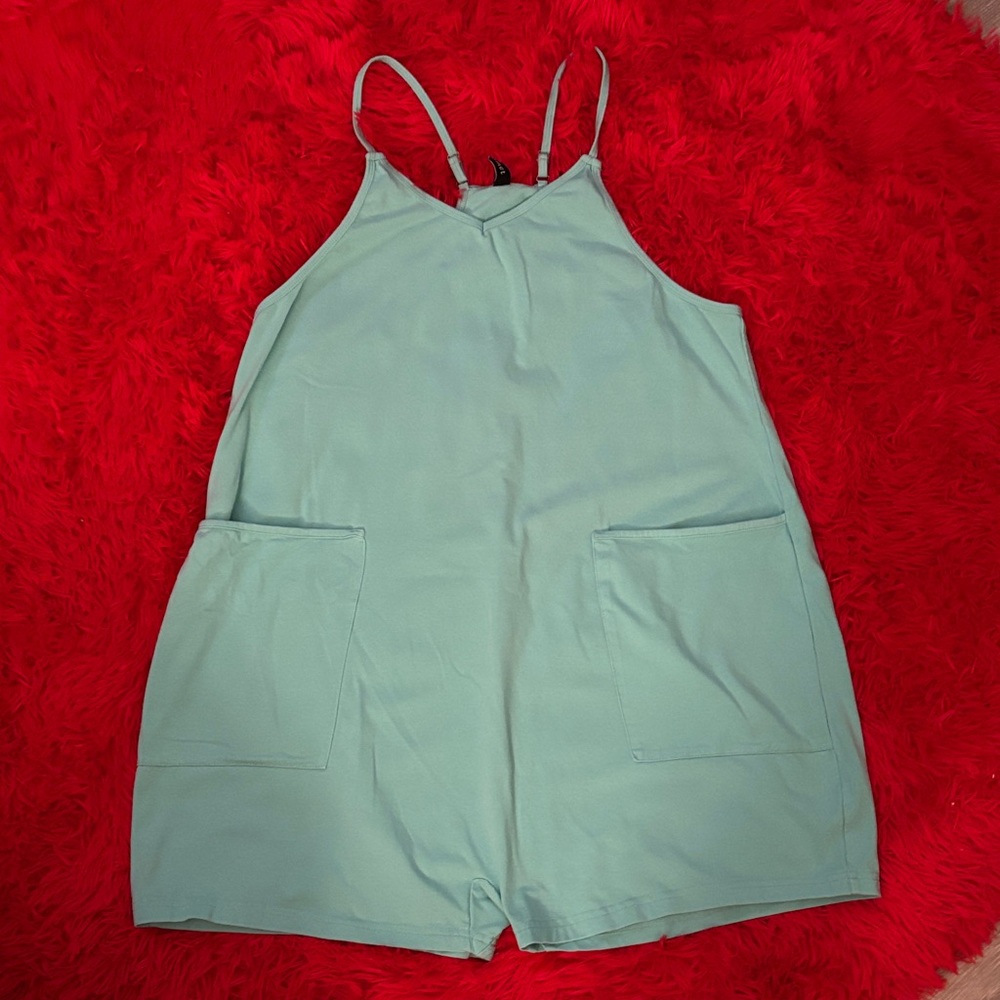 Mint Green Women’s Maternity Romper